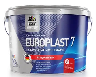 фото Dufa Expert ВД краска EUROPLAST 7 / 2.5 л