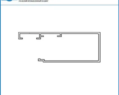 фото Профиль фасадный холодный верхний 20мм, 6м  ФХВ20