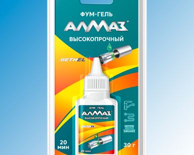 фото Фум-Гель АЛМАЗ Высокопрочный (30г), блистер