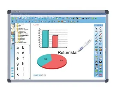 фото Интерактивная доска 82" IQBOARD DVT T082, оптическая
