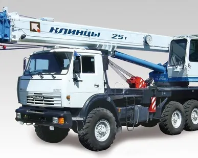 фото Автокран КС-55713-5К-3 (25т, Клинцы, КамАЗ-43118)