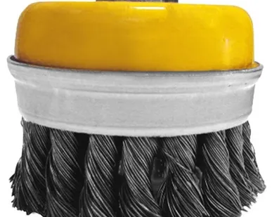 фото Кордщетка для МШУ Витая чашеобразная 100 мм М14 блистер Бибер