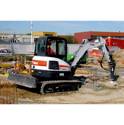 Фото №2 Мини экскаватор bobcat e45
