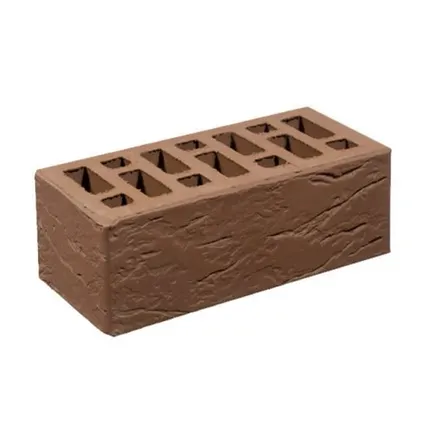 Фото №0 Старый Оскол Кирпич керамический Старый Оскол Коричневый Рустик 1.4НФ