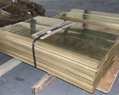 фото Лист латунный 3,5x600х1500 мм Л63 ДПРНМ ГОСТ 2208-91