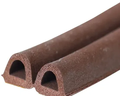 фото Уплотнитель SILA Уплотнитель резиновый SILA D-профиль 6 м коричневый