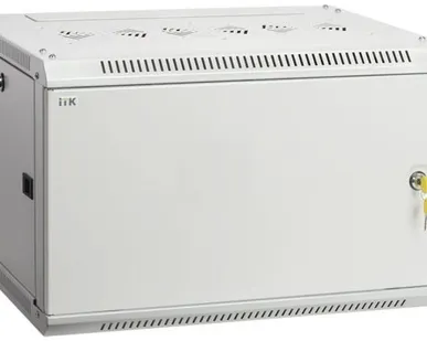 фото LWR3-09U64-MF (серый) Шкаф телекоммуникационный 19", дверь металл