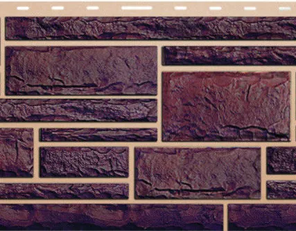 Фото №0 Фасадная панель (камень жженый) Альта-Профиль 1140х480х20мм