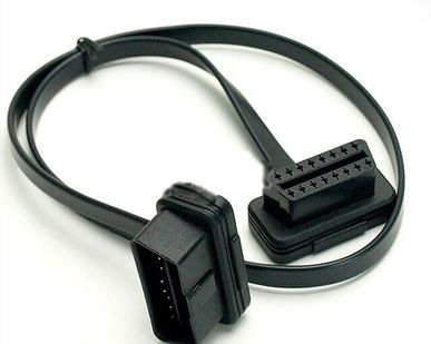 фото Удлинитель OBD2 плоский, угловой.