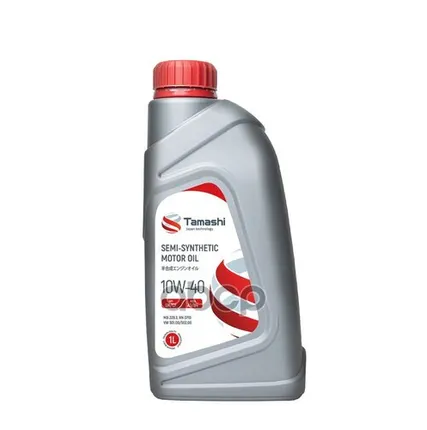Фото №0 Tamashi 10W40T061 TAMASHI Масло п/синт. 1л. 10W-40