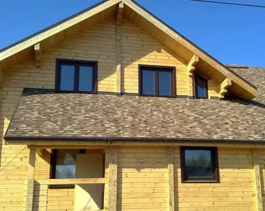 фото Шлифовка бруса