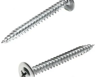 фото Саморез прессшайба цинк 4,2*75 острый, 100 шт