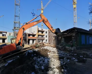 фото Снос и демонтаж зданий