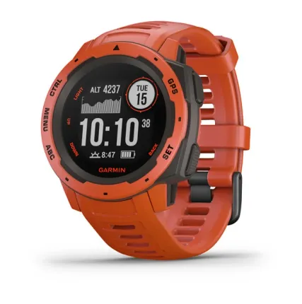 Фото №0 Часы Garmin Instinct Flame Red