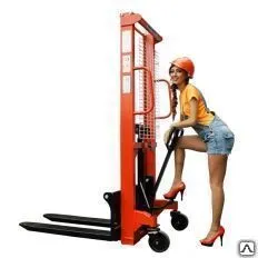 Фото №0 Штабелер гидравлический GrOST НDR 10/16