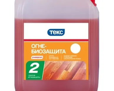фото Защита ТЕКС огнебио 10л красный индикатор (1)