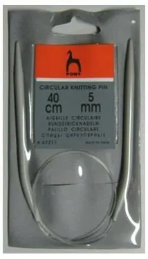 Фото №0 47211 Спицы вязальные циркулярные 5,0 мм, 40см