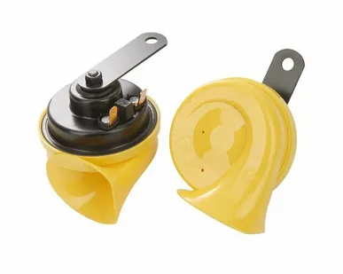 фото Звуковой сигнал Hella 12V TC16 (72W, 400/500 Hz,105-118dB) TE16 рожок желтый 3FH 012 010-821