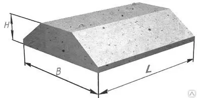 Фото №0 Фундаментная подушка ФЛ 06-12-3