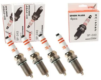 фото Свеча LYNXauto 7AXKZIP1R Iridium + Platinum [упаковка 4 шт.]