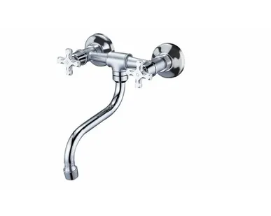 фото Смеситель д/кухни G-LAUF с креплением к стене JIK12-A102-A