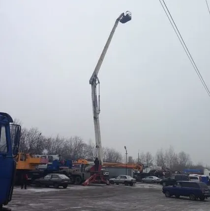 Фото №0 Услуги автовышки