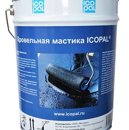 Фото №0 Мастика кровельная ICOPAL (пр-во Россия)