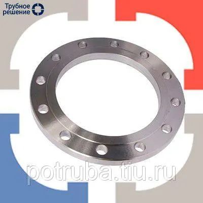 Фото №0 Фланец стальной плоский Ду 65 Ру 16 09Г2С ГОСТ 12820-80