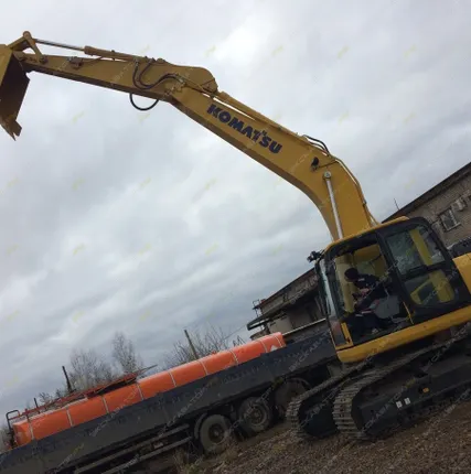 Фото №0 Аренда гусеничного экскаватора Komatsu PC200-8, Пермь
