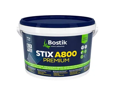 фото Клей для напол покрыт 18кг акрил STIX A800 PREMIUM BOSTIK (1) П '