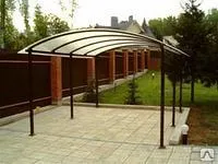 фото Навес облегченный