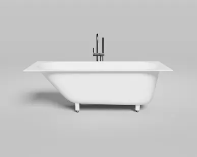 фото Ванна встраиваемая Salini S-Sense ORNELLA KIT 170x70 матовая/ДК белый 102413M