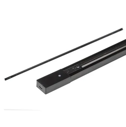 Фото №0 UBX-Q121 KS2 BLACK 300 POLYBAG Шинопровод осветительный, тип К. Однофазный. Черный. Длина 3 м. ТМ Volpe.