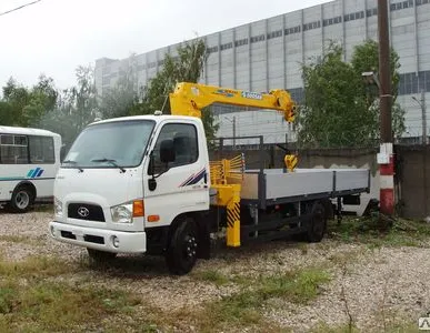 фото Кран-манипулятор SOOSAN SCS 333 на шасси Hyundai HD- 78