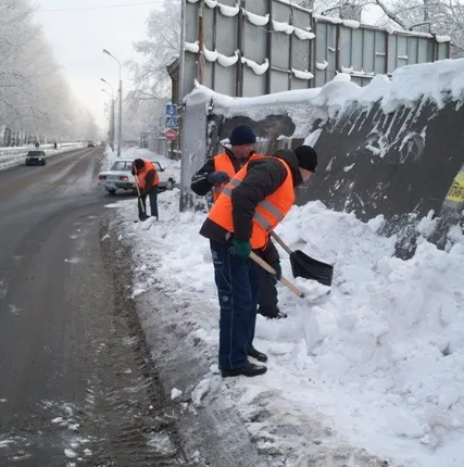 Фото №0 Услуга уборки снега на сезон