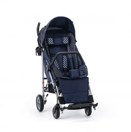 Фото №0 Кресло - коляска для детей - инвалидов UMBRELLA размер 3, пневмо (Синий)