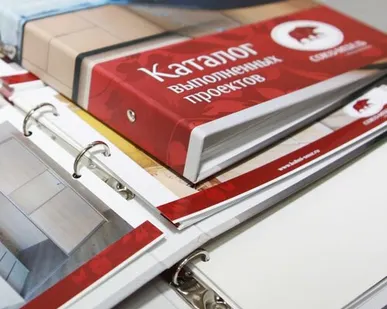 фото Папка с кольцамевым механизмом. Изготовление по Вашему эскизу