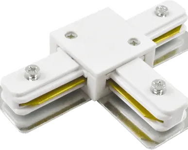 фото JazzWay Коннектор T-образный белый PTR CT-WH Jazzway