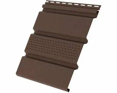 фото Софит T4 частично перфорированный Grand Line 3 м, коричневый