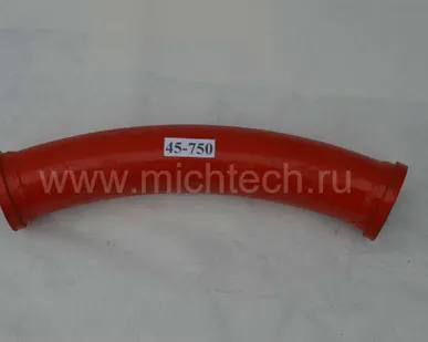 фото Колено бетоновода 4,5" d=100 мм, А45 R=750