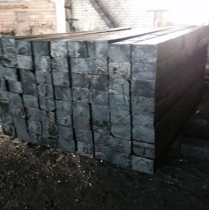 Фото №0 Шпала 2 типа пропитка Креозот хвойных пород (сосна)