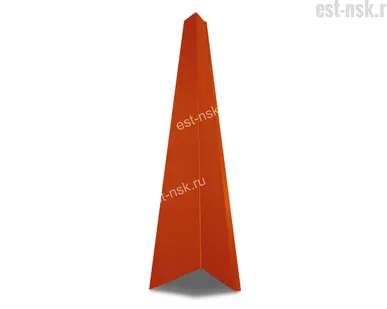 фото Планка торцевая 95х120х2000 RAL 3003