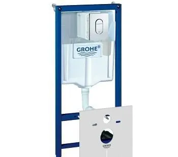 фото Grohe Rapid SL 38911000 Инсталляция 5 в 1 в сборе, для подвесного унитаза с