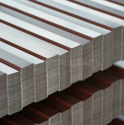 Фото №0 Профлист С8 коричневый / 0.4 мм.