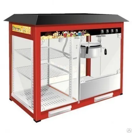 Фото №0 Аппарат для приготовления попкорна VBG-8880 (AR) с витриной