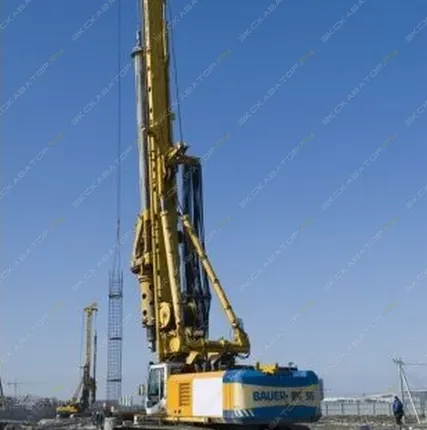 Фото №0 Аренда бурового станка для устройства свай Bauer MBG 12, Краснодар