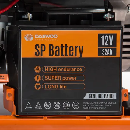 Фото №5 Генератор бензиновый Daewoo GDA 6500E