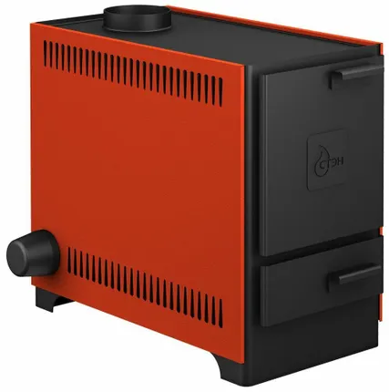 Фото №0 Твердотопливный котел стэн mini 11, термометр , конвекция, пламяотбойник