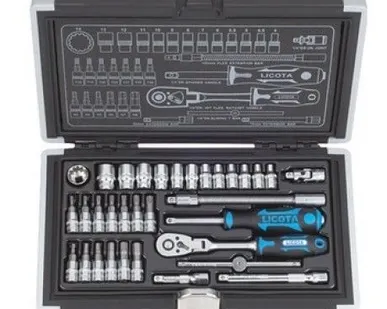 фото Набор торцевых головок Licota ALK-0003 (1/4" 4-14 мм)