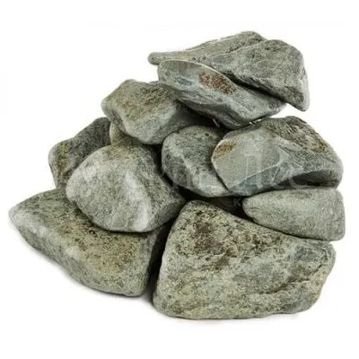 Фото №0 Камни для бани Атлант-камень Порфирит (20 кг), коробка
